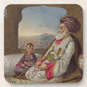 Dost Mahommed (1793-1863) King of Caubul and his Y Coaster