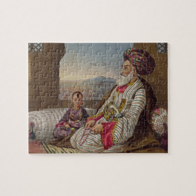 Dost Mahommed (1793-1863) King of Caubul and his Y Jigsaw Puzzle (Horizontal)