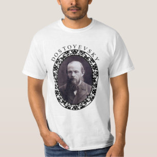 Dostoyevsky Men's White T-Shit T-Shirt