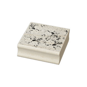 Dot, Black Cow Wood Art Stamp
