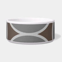 DOT ceramic dog dish bowl | m3galleryStudio