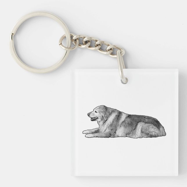 Dot Charm, Quick Smile Key Ring (Front)