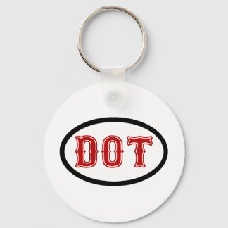 DOT City Key Ring