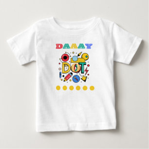 Dot Day,A Fun Design for Your Little Artist. Baby T-Shirt
