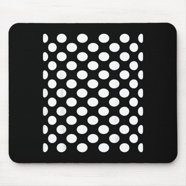 Dot Day Polka Dots Fun Abstract Mouse Pad (Front)