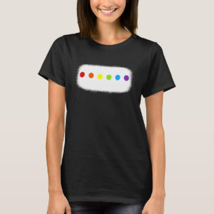 Dot Day Rainbow Polka Dot Gay Pride Colours Lgbtq T-Shirt