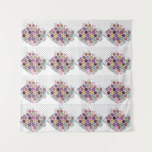"Dot & Dazzle Duo" Tapestry