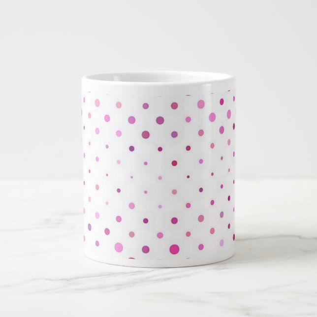 Dot & Delight Large Coffee Mug (Front)