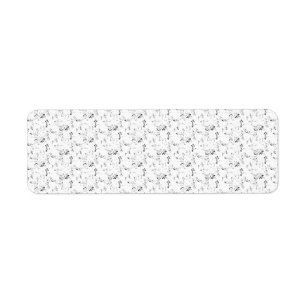 dot Design Forty One Return Address Label