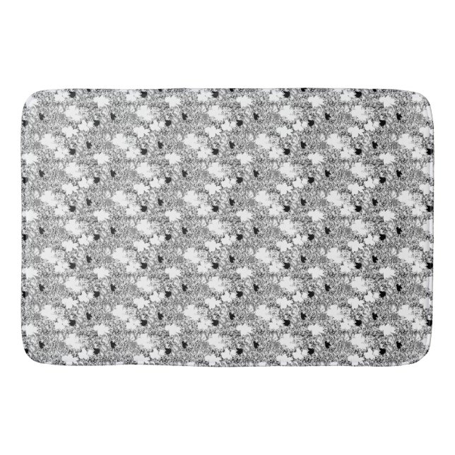 dot Design Four Bath Mat (Front)