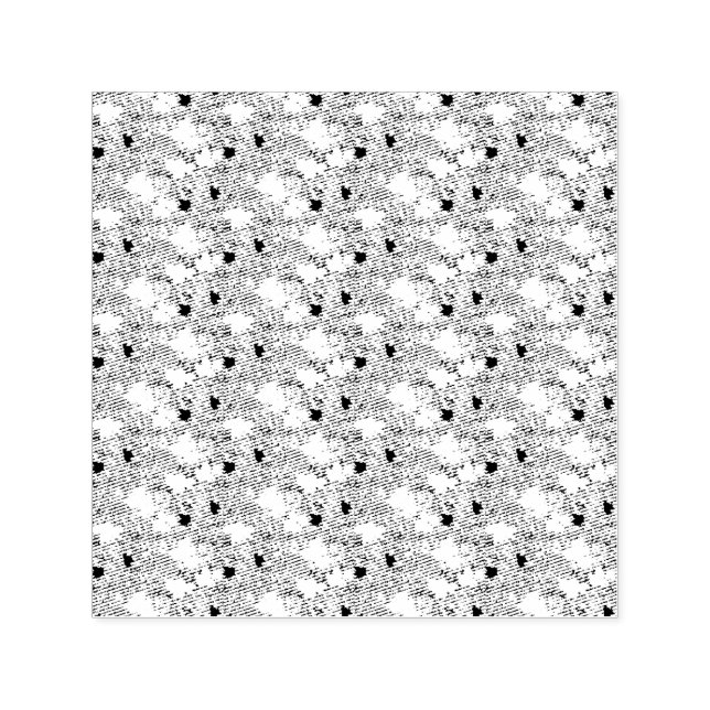 dot Design Four Self-inking Stamp (Design)