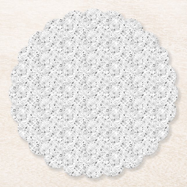 dot Design Nine Paper Coaster (Front)