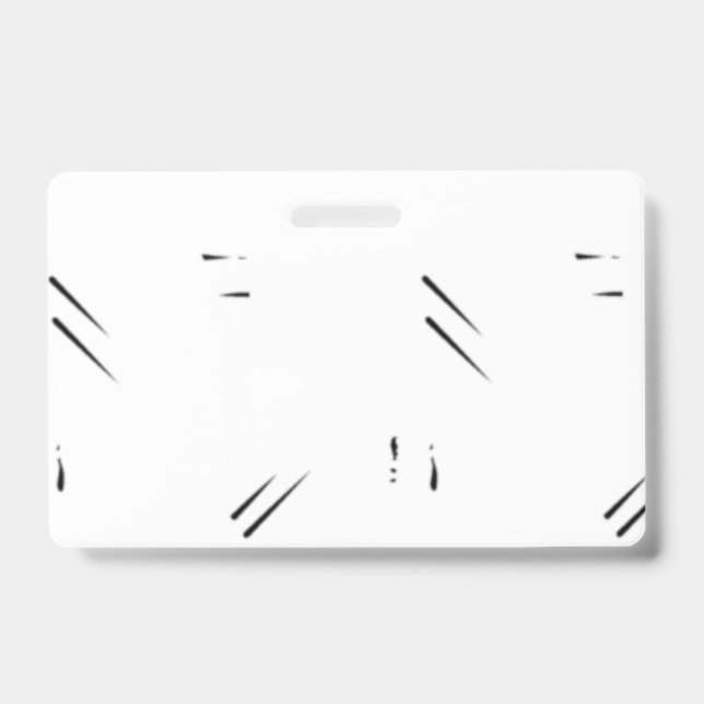 Dot, Dove Grey ID Badge (Front)