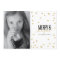 Dot Gold Festive Holiday Photo Card