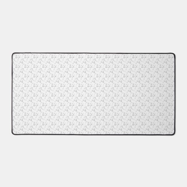 Dot, Grey Goose Desk Mat (Front)