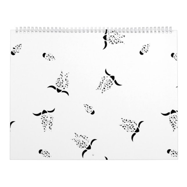 Dot, Grey Nickel Calendar (Cover)