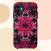 Dot Mandala Flower Pink and Purple