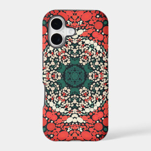 Dot Mandala Red White Blue and Green
