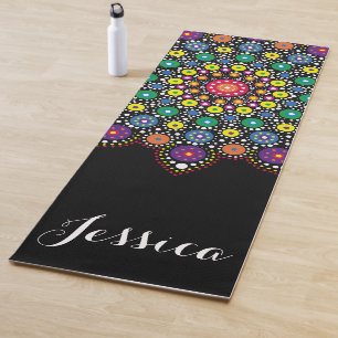 Dot Mandala Yoga Mats
