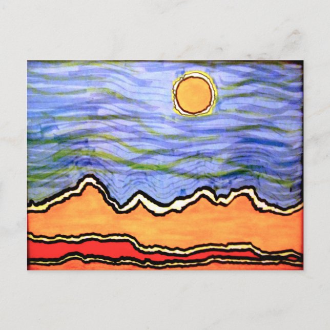 DOT MATRIX  By RT Stone  POSTCARD (Front)