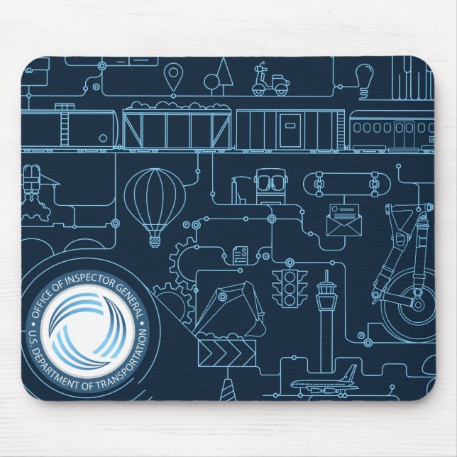 DOT OIG Mousepad (Front)