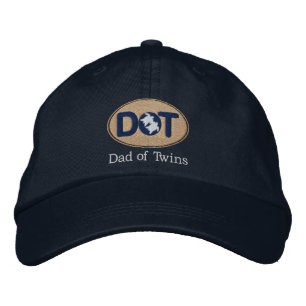 DOT (Oval-Drk) Embroidered Hat