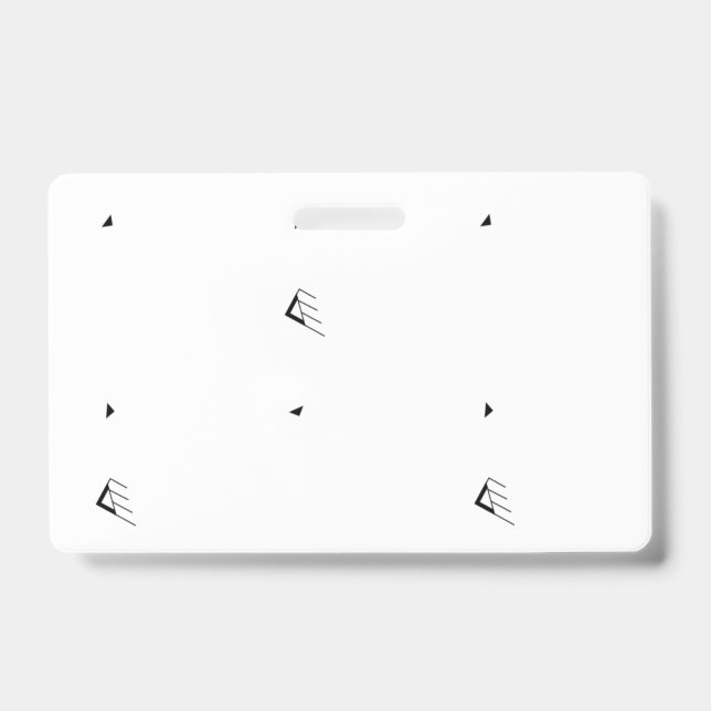 Dot, Pale Grey ID Badge (Front)