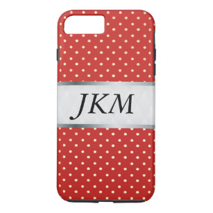 dot pattern stylish / Red Case-Mate iPhone Case
