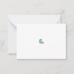 Dot, Sherpa Blue, Golden Sand Design Advice Card