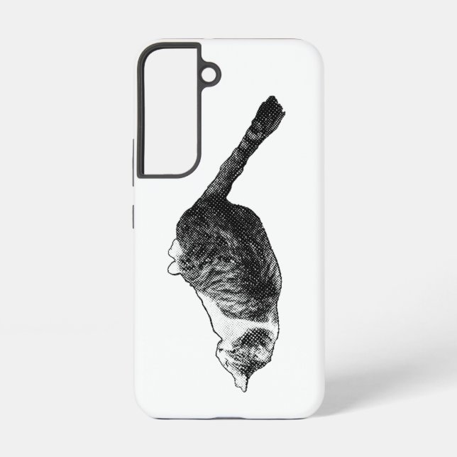 Dot Smart, Relaxed Angle Samsung Galaxy S22 Case (Back)
