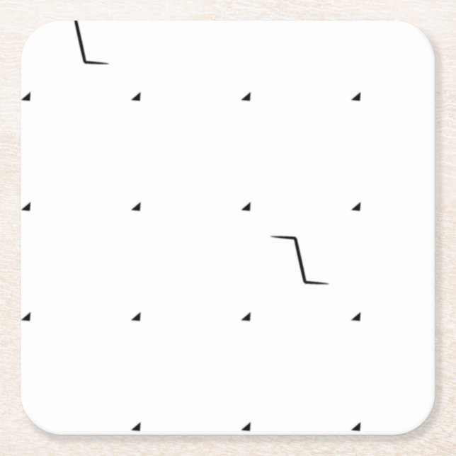 Dot, Storm Dust Paper Coaster (Front)