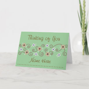 Dot Thinking of You Card