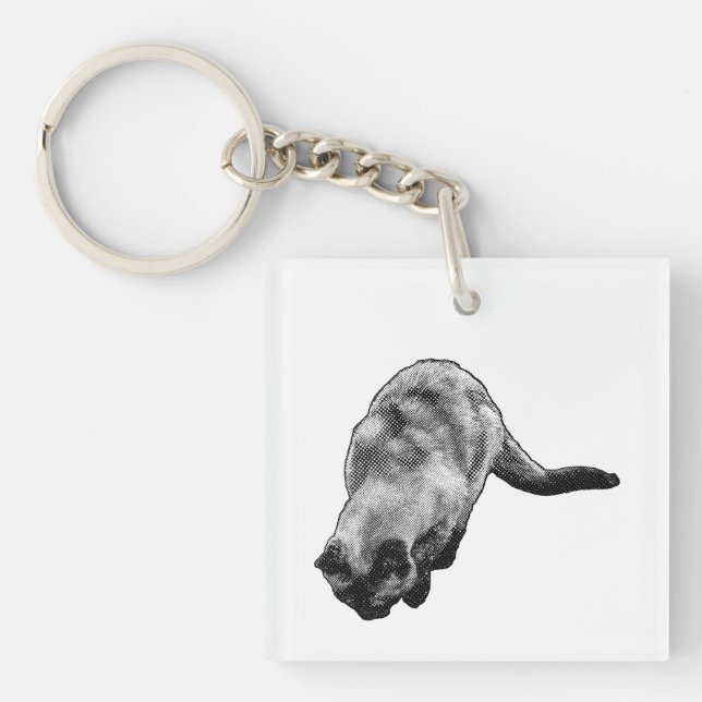 Dot Trail, Friendly Move Key Ring (Front)