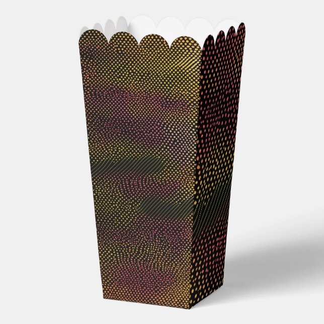 Dot Wave Favour Box – A Playful Symphony  (Back)