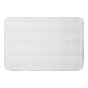 Dot, White Smoke Bath Mat