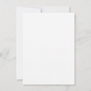 Dot, White Smoke Invitation