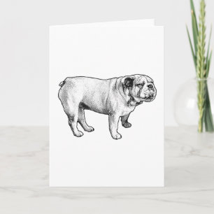 dot wish, bulldog calm card