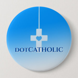 dotCATHOLIC Button Blue 4-inch Style No. #350717