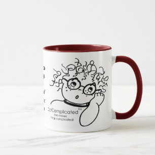 DotComplicated(TM) -she makes things complicated! Mug