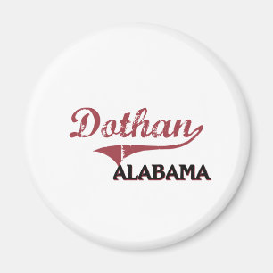 Dothan Alabama City Classic Magnet