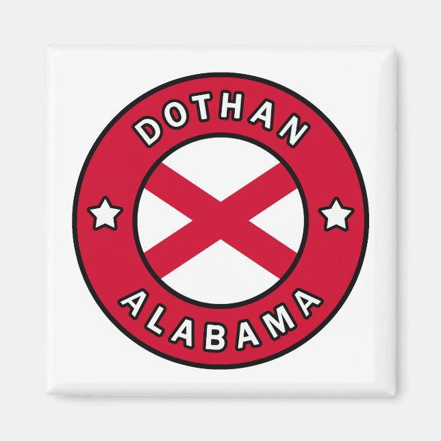 Dothan Alabama Magnet (Front)