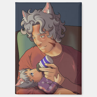 Doting Father Magnet