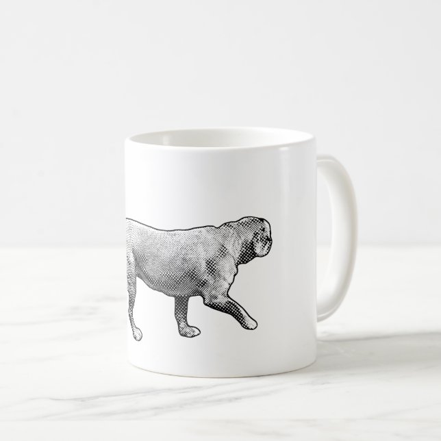 dotlight calm motion coffee mug (Front Right)