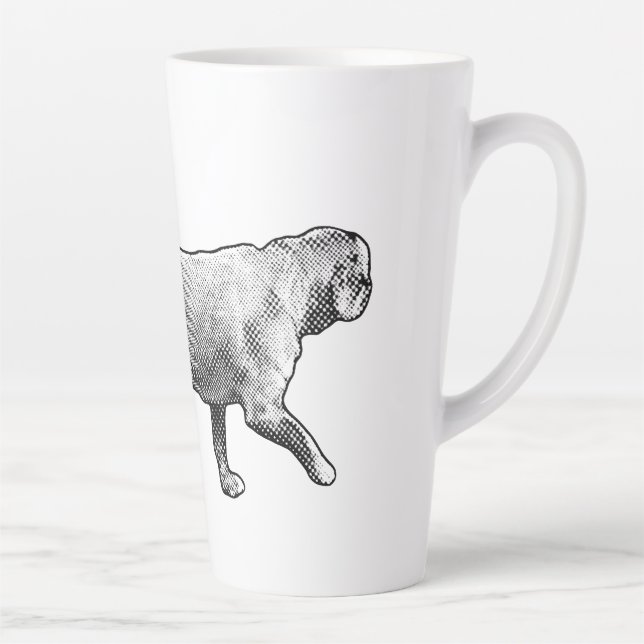 dotlight calm motion latte mug (Right)