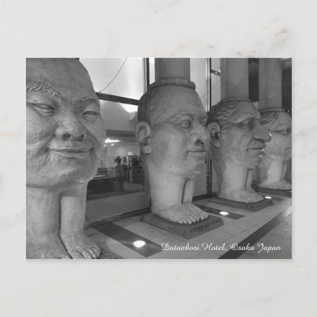 Dotonbori Hotel Japan Postcard (Front)