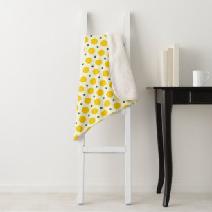 DOTS AND DIAMONDS SHERPA BLANKET