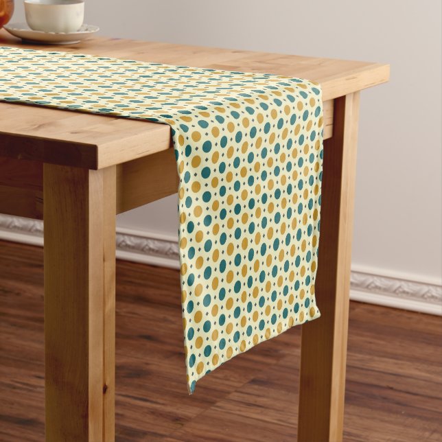 DOTS and DIAMONDS Short Table Runner (In Situ)