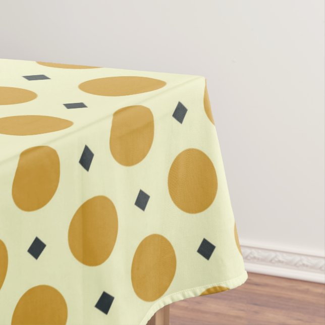 DOTS and DIAMONDS Tablecloth (In Situ)