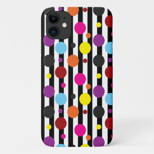 Dots And Stripes iPhone 11 Case