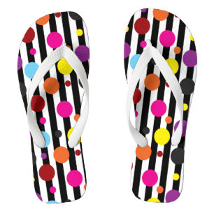 Dots And Stripes Thongs